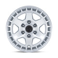 Wheel Pros Black Rhino Hard Alloys BAHARI 18X8 6X5.5 106 45 G-SLV MCH BR022SD18806845
