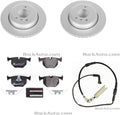 Power Stop 04-07 BMW 525i Rear Euro-Stop Brake Kit