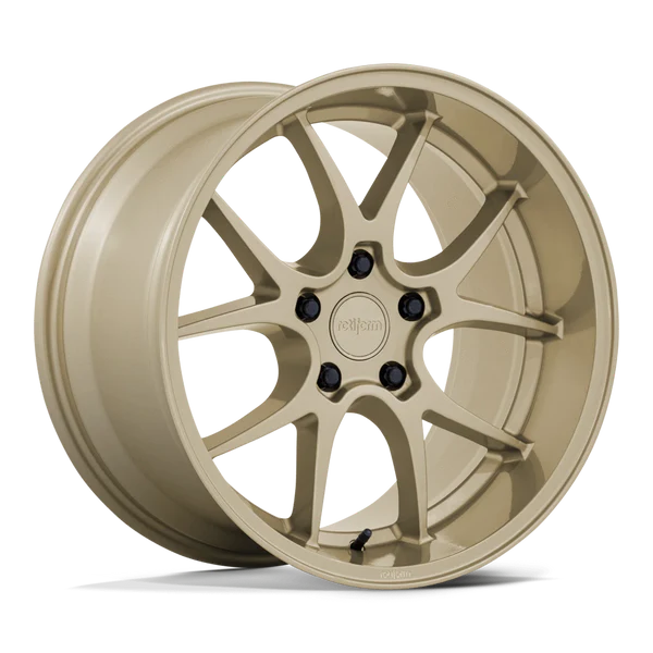 Wheel Pros Rotiform LTN-J 18X8.5 5X100 56 35 G-GOLD RC207GX18855M35