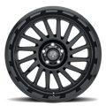 OMEGA 902 20X10 GLOSS BLACK/MILLED 8X165.1 21MM OS 125.2 CB