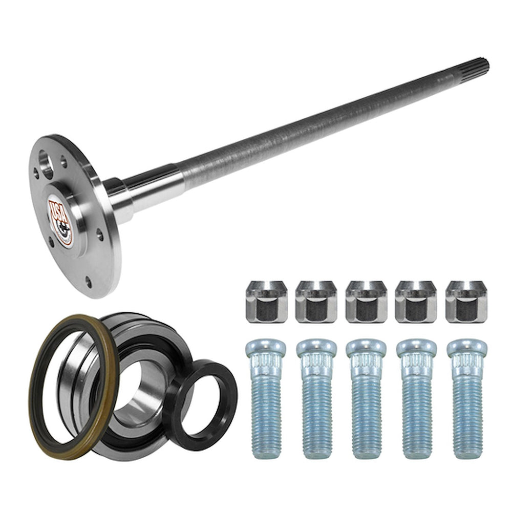 Rear Axle Kit Fits GM 55P Diff 17 Spline RH 30 Long 58- 62