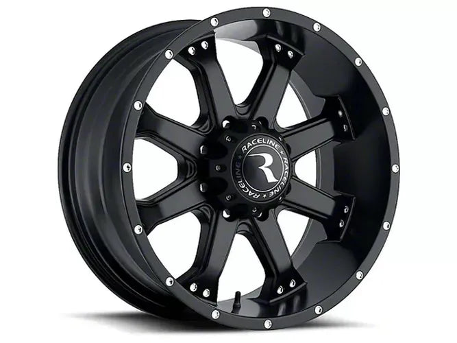Raceline ASSAULT BLACK 20X9 5X5.5 18mm (5.70 B/S) - 991B-2905518