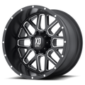 Wheel Pros XD XD820 18X9 6X5.5 S-BLK MILL BTCC 18MM XD82089068918BC