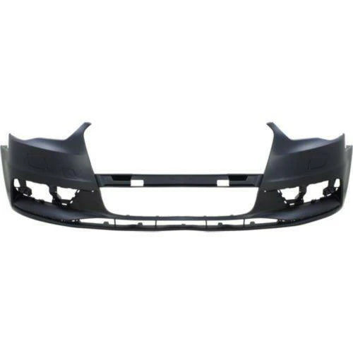 CAPA FRT BUMPER COVER W/O H/LAMP WASHERS; W/PARKING AID; PRIME AUDI A3 1516