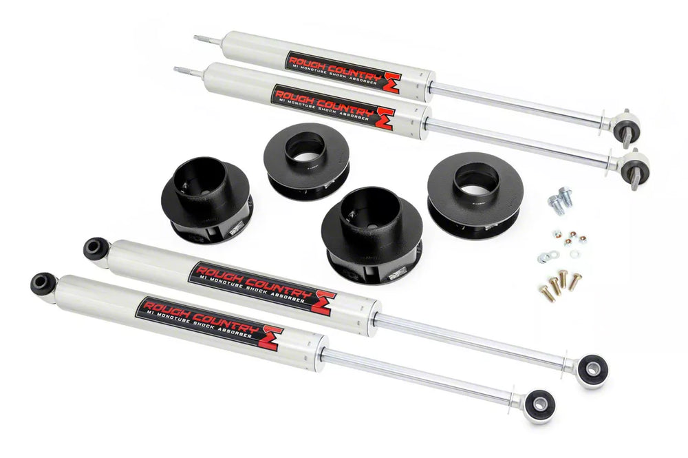 Rough Country 2 Inch Leveling Kit M1 Jeep Grand Cherokee WJ 2WD 4WD (1999-2004) 69540