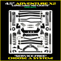 21C WRANGLER JT 4.5IN ADVENTUREX TRAIL RUNNER LONG ARM SYS W/ FAST CD ADJUSTE