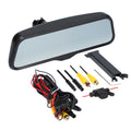 WATERRESISTANT REARVIEW MIRROR WITH 4.5 INCH MONITOR