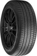 Pirelli auto part close-up