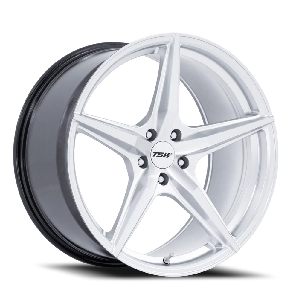 Wheel Pros TSW ESPRIT 18X9.5 5X4.5 72 40 H-SLV-MCH TW007SD18951240