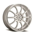 Konig Lightning 17x7 10x100/114.3 ET40 White/Machine Lip