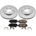 Power Stop 2018 Kia Forte5 Front & Rear Z17 Evolution Geomet Coated Brake Kit