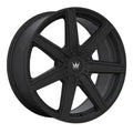 MAZZI LAGUNA 376 MATTE BLACK 22X8.5 5-112 5-120 38MM 74.1MM