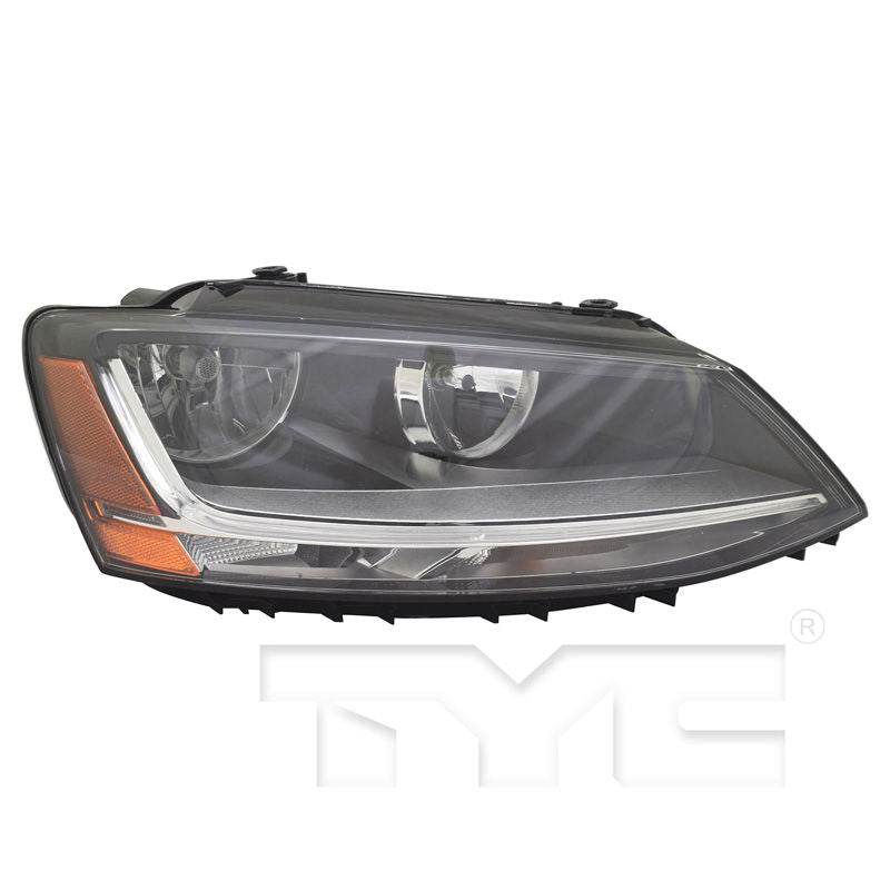1718 VW JTTA HALGN W/ LED DRL H.L RH