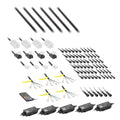COMPLETE 4 DOOR CHASING INTERIOR AMBIENT LIGHTING KIT