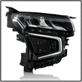 SPYDER headlights installed view