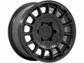 BR015 17X8.5 5X4.5 M-BLK 25MM