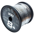 200G 8 AWG SPOOL WIRE 200 FEET 6.5MM 100% PURE TINNED COPPER BLACK