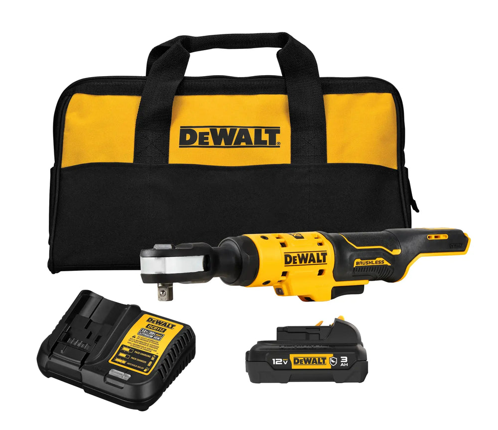 12V XTREME MAX BRUSHLESS CORDLESS 3/8IN COMPACT RATCHET TOOL KIT