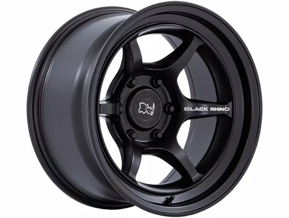 SHOGUN 17X8.5 6X5.5 MBLK 20MM