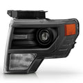 SPYDER headlights close-up