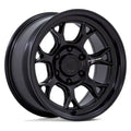 BR017 17X8.5 6X5.5 M-BLK 20MM
