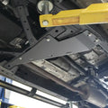 RCI Metalwork Fuel Tank Skid Plate 19-23 Ranger - 1/4 5052 Aluminum / Black Powder Coated RANGER19FUELALBK