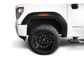 Bushwacker 20-21 GMC Sierra 3500 HD Extend-A-Fender Style Flares Front 2pc - Black