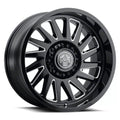 OMEGA 902 20X10 GLOSS BLACK/MILLED 8X170 21MM OS 125.2 CB