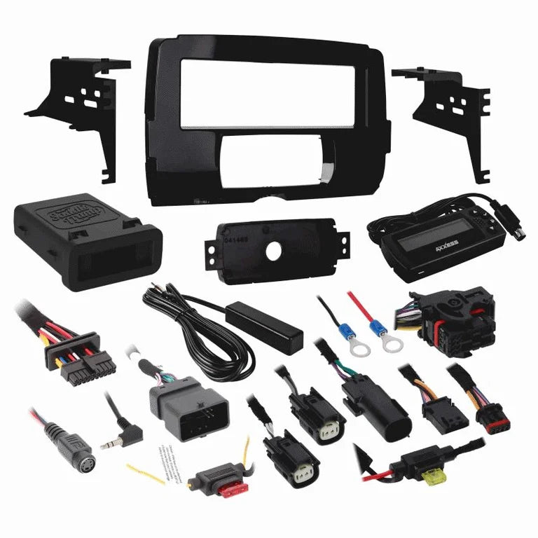 14-C HD FLHTP SINGLE-DIN POLICE PKG RADIO INSTALLATION KIT AND INTERFACE
