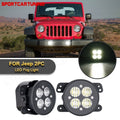 JW Speaker fog light kit detail
