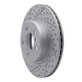 DFC 11-16 BMW 535i Rear Drill/Slot Geoperformance Rotors Euro 5000 Ceramic Brake Pads w/Hardware