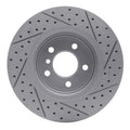 DFC 11-16 BMW 535i Rear Drill/Slot Geoperformance Rotors Euro 5000 Ceramic Brake Pads w/Hardware