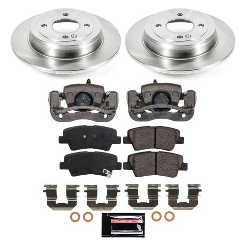 Power Stop 12-17 Kia Rio Rear Autospecialty Kit w/Calipers