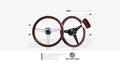 Billet Classic Series Black Wheel Ford Logo
