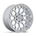 FUEL WHEELS TALON 17X8.5 6X135 87 25 G-SLV-MCH CAST ALUMINUM GLOSS SILVER W MACHINED FACE FC901SD17856325