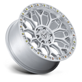 FUEL WHEELS TALON 17X8.5 6X135 87 25 G-SLV-MCH CAST ALUMINUM GLOSS SILVER W MACHINED FACE FC901SD17856325