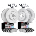 DFC 13-20 Ford Special Service Police Sedan Front & Rear Geospec Rotor w/4000 HybriDyna Pads w/HW