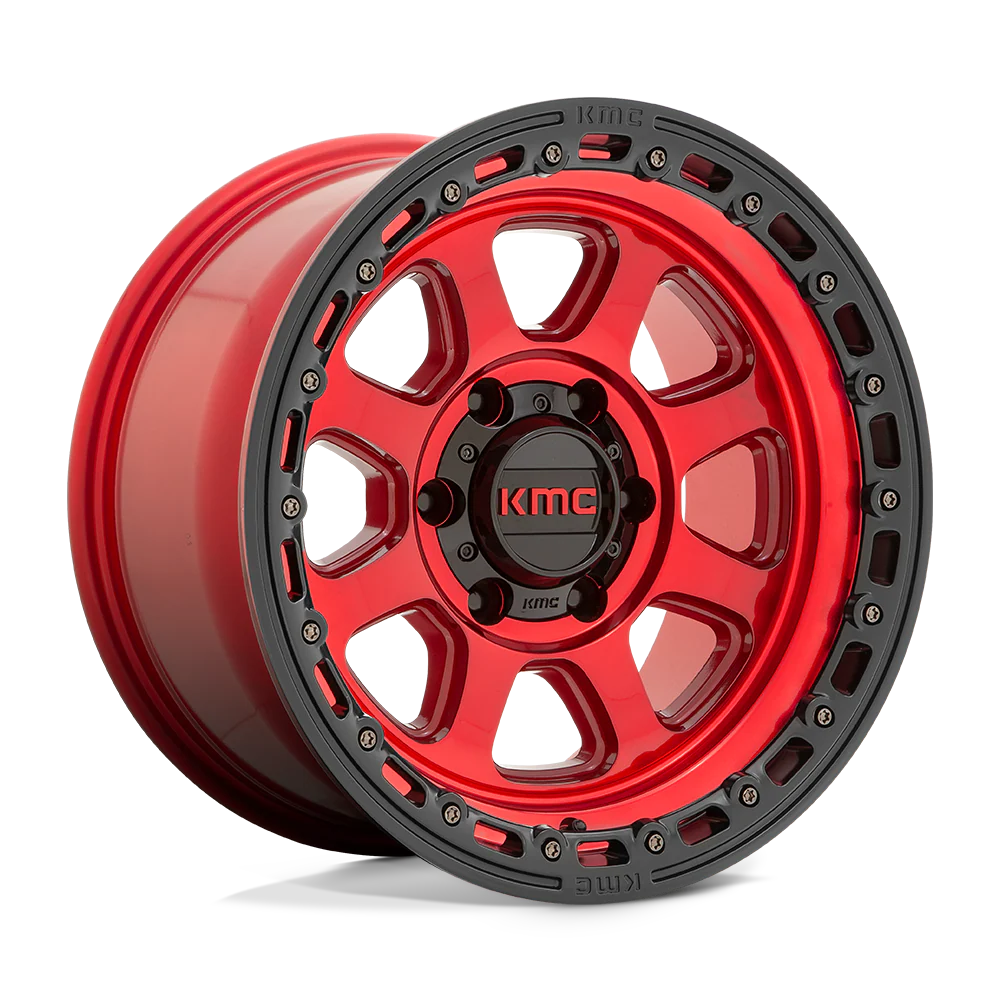 KM548 18X9 8X170 C-RED BLK-LP 0MM