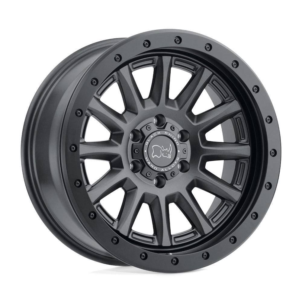 BRDGR 17X8.5 5X5.0 GUN-BLK -34MM