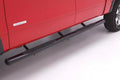 4 Inch Oval Straight Nerf Bars Black 2007-2019 Silverado 1500/2500 HD/3500 HD Crew Cab Lund