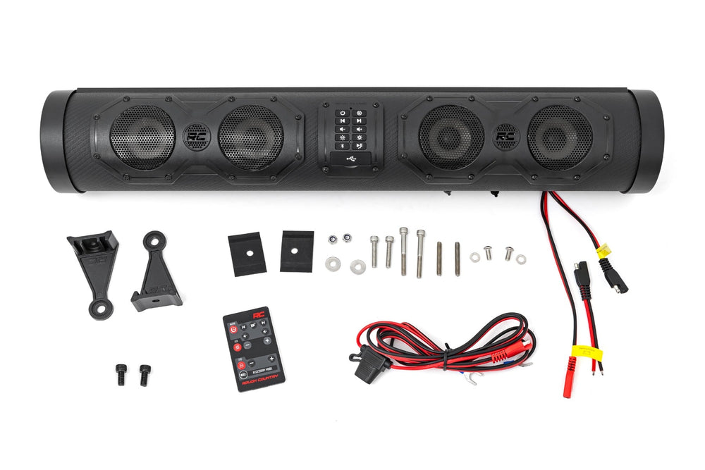 Rough Country Bluetooth LED Soundbar 8 Speaker IP66 Waterproof UTV ATV 99515_A