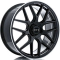 LEONBURG 20X8.5 5X112 ET38 CB66.6 GLOSS BLACK MACHINED EDGE