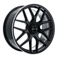 LEONBURG 20X8.5 5X112 ET38 CB66.6 GLOSS BLACK MACHINED EDGE