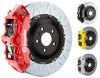 Brembo 07-13 X5 Front GTR BBK 6 Piston Billet 405x34 2pc Rotor Slotted Type1 - Nickel