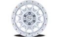 FUEL WHEELS FORTRESS 17X8.5 6X120 66.9 0 G-SLV-MCH CAST ALUMINUM GLOSS SILVER W MACHINED FACE FC884SD17857700