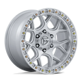FUEL WHEELS PUMA 17X9 6X4.5 66 -12 G-SLV-MCH-FC CAST ALUMINUM GLOSS SILVER W MACHINED FACE FC908SD17906412N