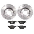 Brembo OE 03-11 Saab 9-3 Front Disc Brake Kit