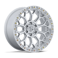 FUEL WHEELS TALON 17X8.5 5X5 71 25 G-SLV-MCH CAST ALUMINUM GLOSS SILVER W MACHINED FACE FC901SD17855025