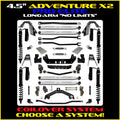 Rock Krawler 2018+ Jeep Wrangler JL 2DR 4.5in Adventure-X Pro (No Limits) Long Arm Suspension