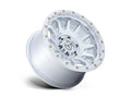 FUEL WHEELS FORTRESS 17X8.5 6X120 66.9 0 G-SLV-MCH CAST ALUMINUM GLOSS SILVER W MACHINED FACE FC884SD17857700